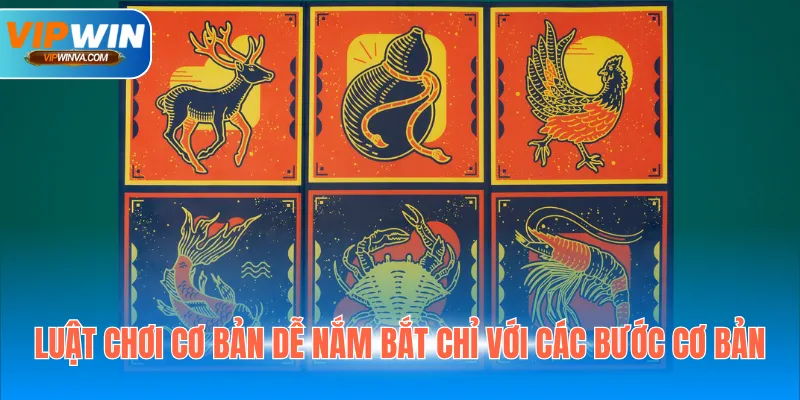 Luật chơi cơ bản dễ nắm bắt chỉ với các bước cơ bản